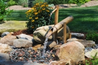 Water Feature with Boulders